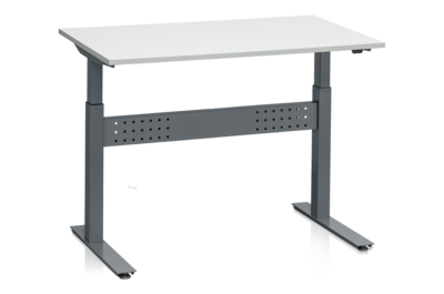 Arbeitstisch W200 1200x800 mm Grau Laminat