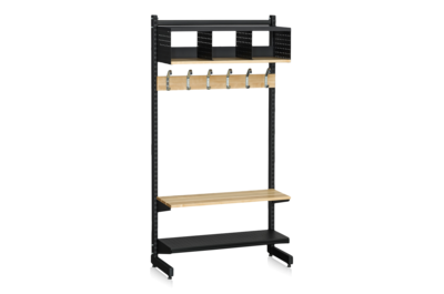 L-Ständer 900 mm Komplett 4 schwarz