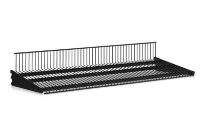 Drahtregalboden 900x400 mm schwarz