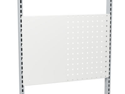 Whiteboard mit Lochrasterplatte 666x480 mm