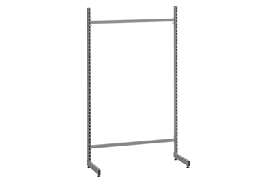 L-Gestell 100 Grundelement 925x1550 mm Grau
