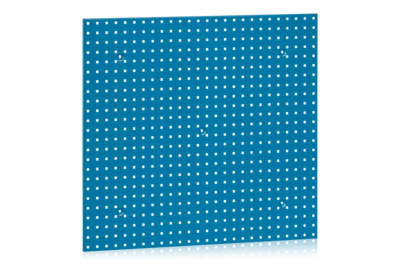 Lochrasterplatte zur Wandbefestigung 988x910 mm Blau