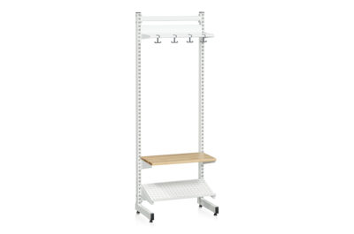 L-Ständer 600 mm komplett 5 weiß
