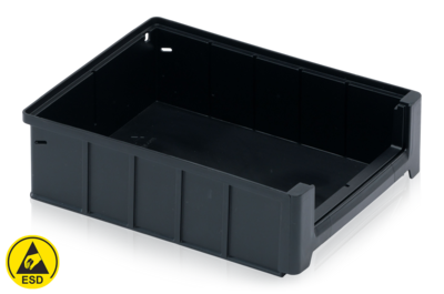 Aufbewahrungsbox 300x234x90 mm ESD