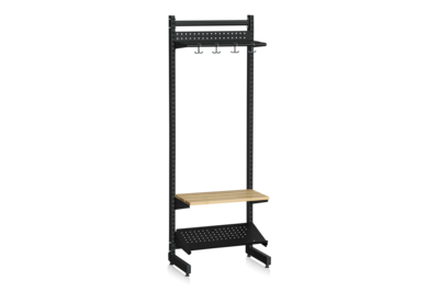 L-Ständer 600 mm Komplett 5 schwarz