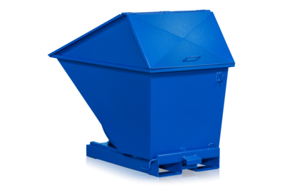 Kippbehälter 600 l inklusive Giebeldeckel (750 l)